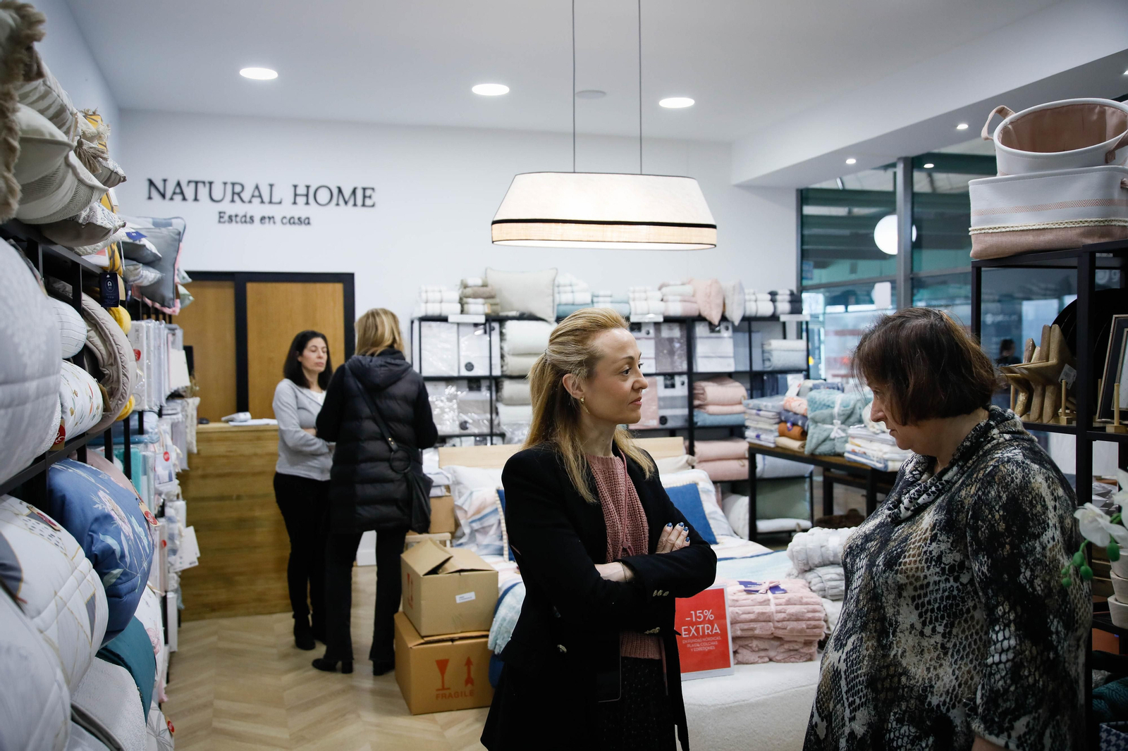 Estas son las imágenes de las galerías comerciales de la ciudad