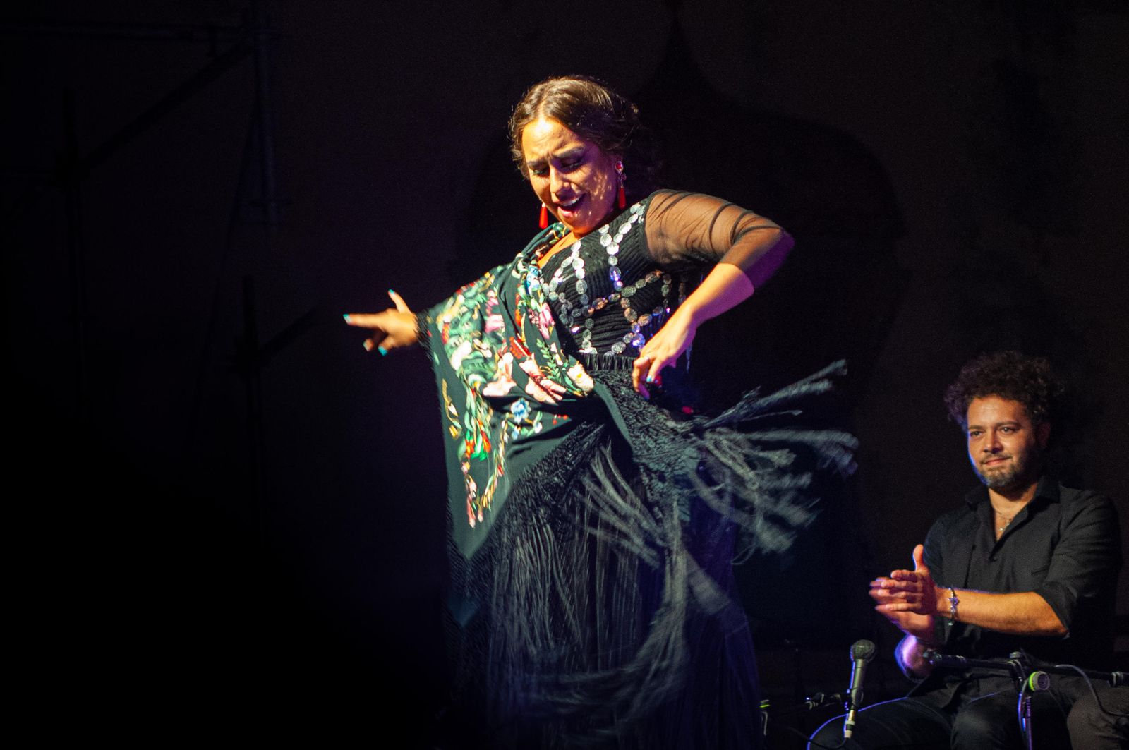 María Terremoto en uno de sus conciertos