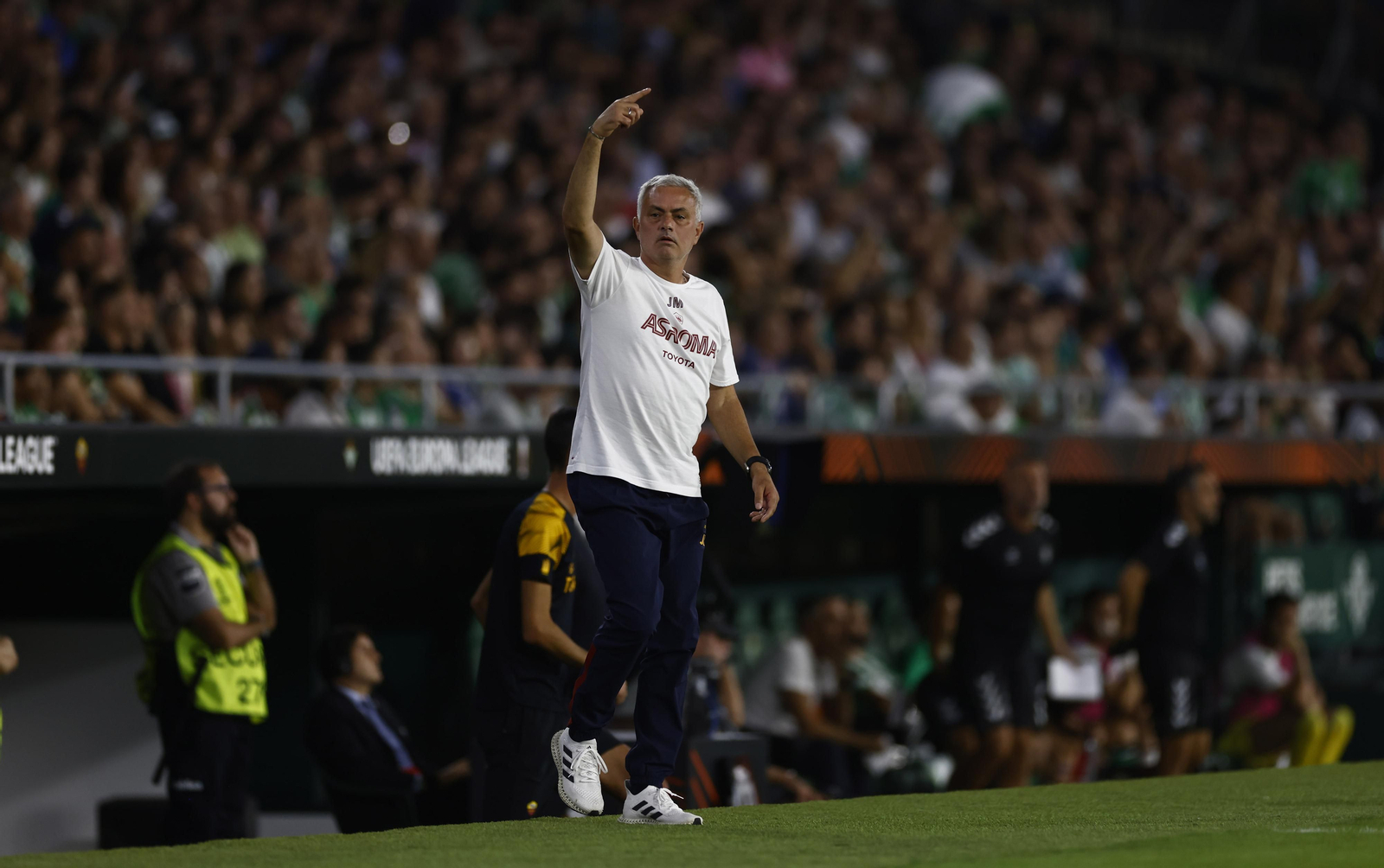 Las imágenes del Betis-Roma