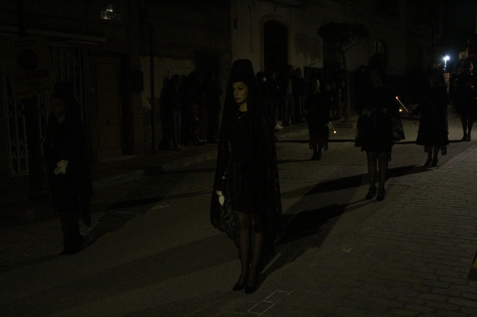 La procesión del Santo Entierro en Vera, en imágenes