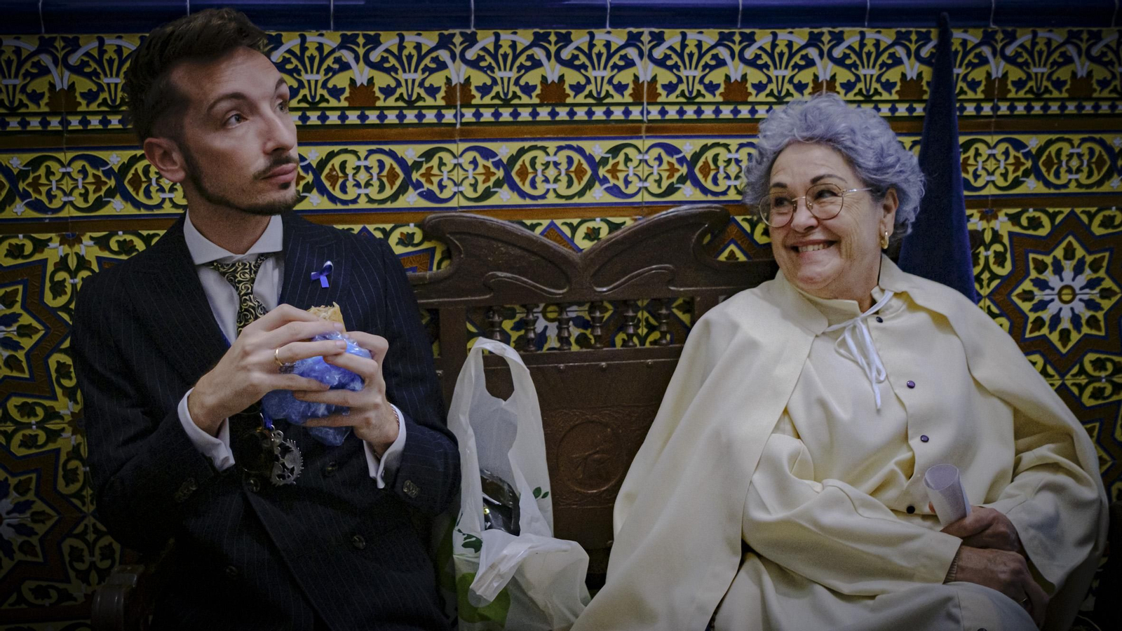 Imágenes de la salida de La Palma en la Semana Santa de Cádiz 2025