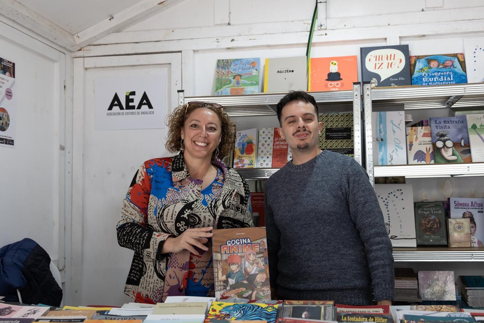 En imágenes: casetas y ambiente de la Feria del Libro de Jaén