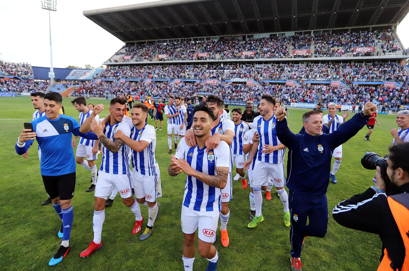 Imágenes del Recreativo de Huelva - Villanovense