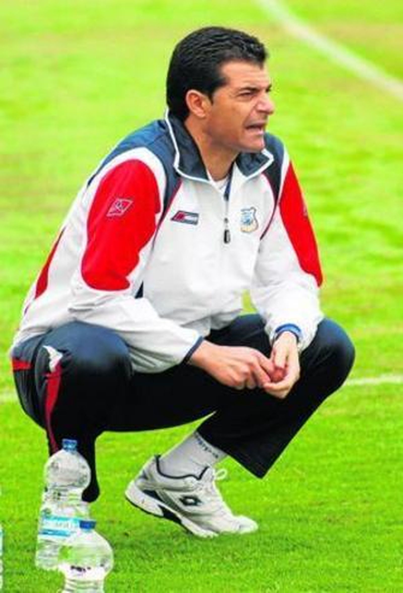 Mariano Suárez, el técnico del Coria.