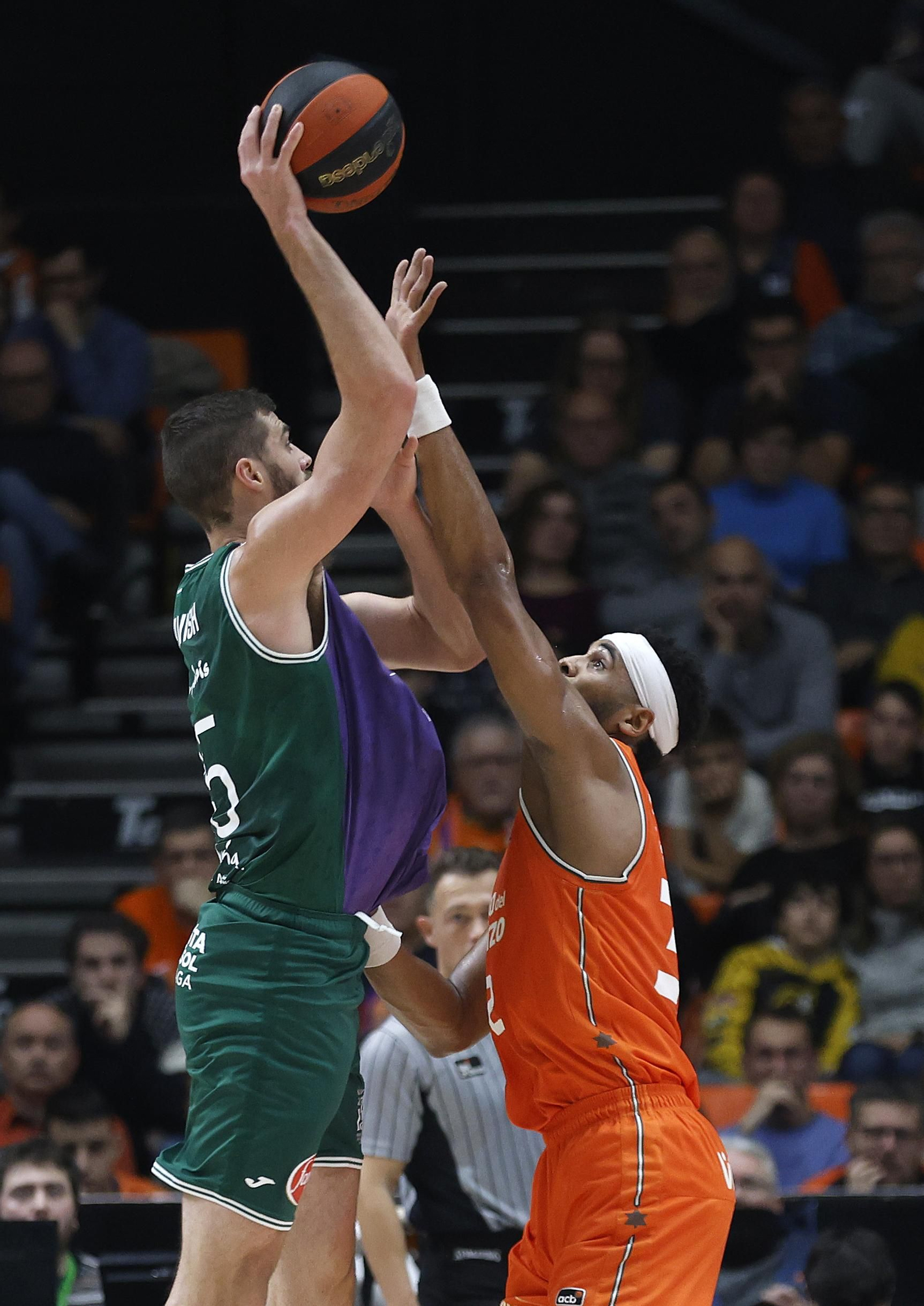 El Valencia Básket - Unicaja, en fotos