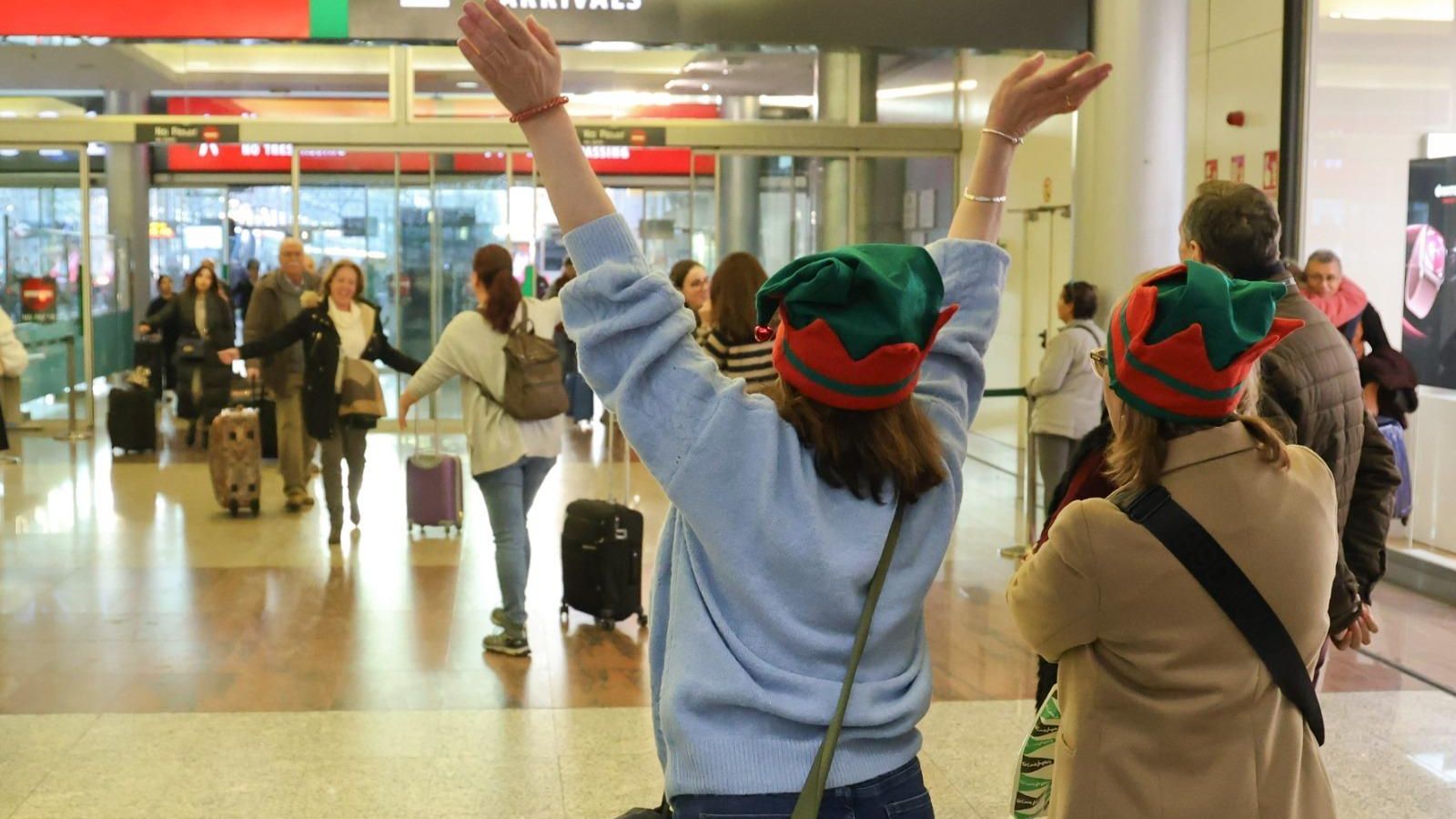 Ambiente este viernes en la estación María Zambrano.