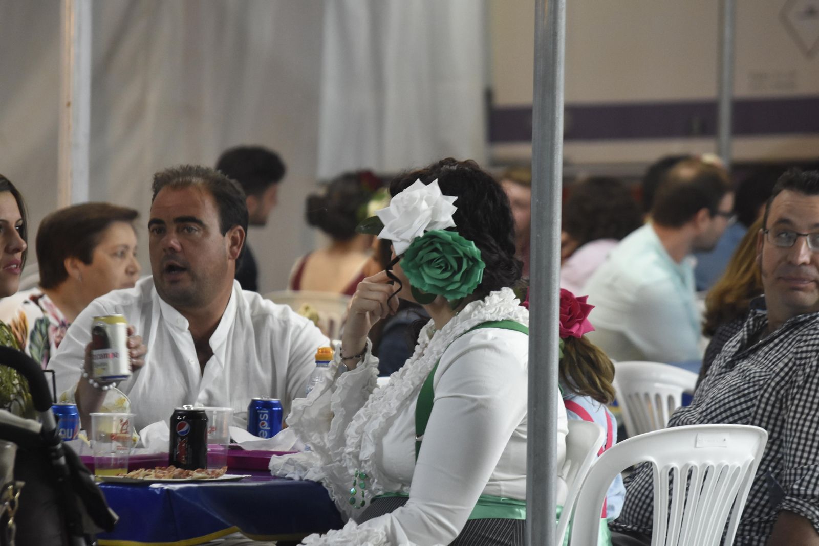 Imágenes de la primera noche de Feria