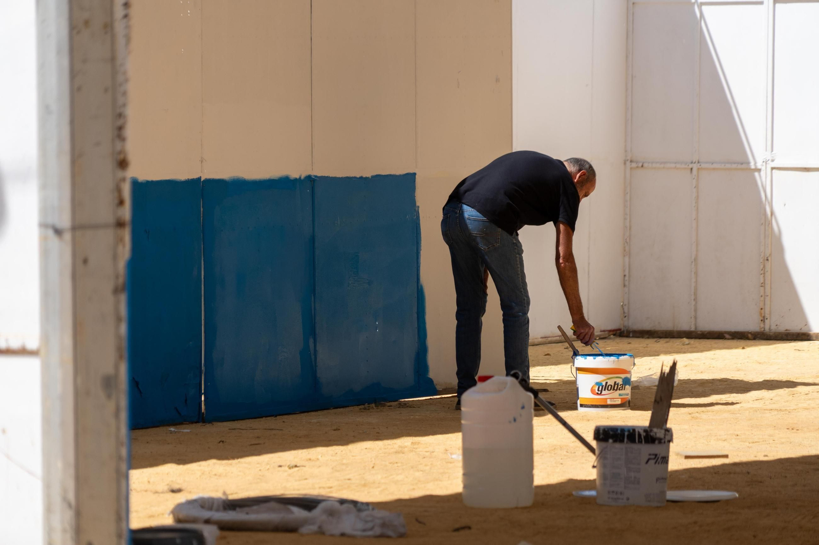 Imágenes de las Fiestas Colombinas días antes de su inauguración