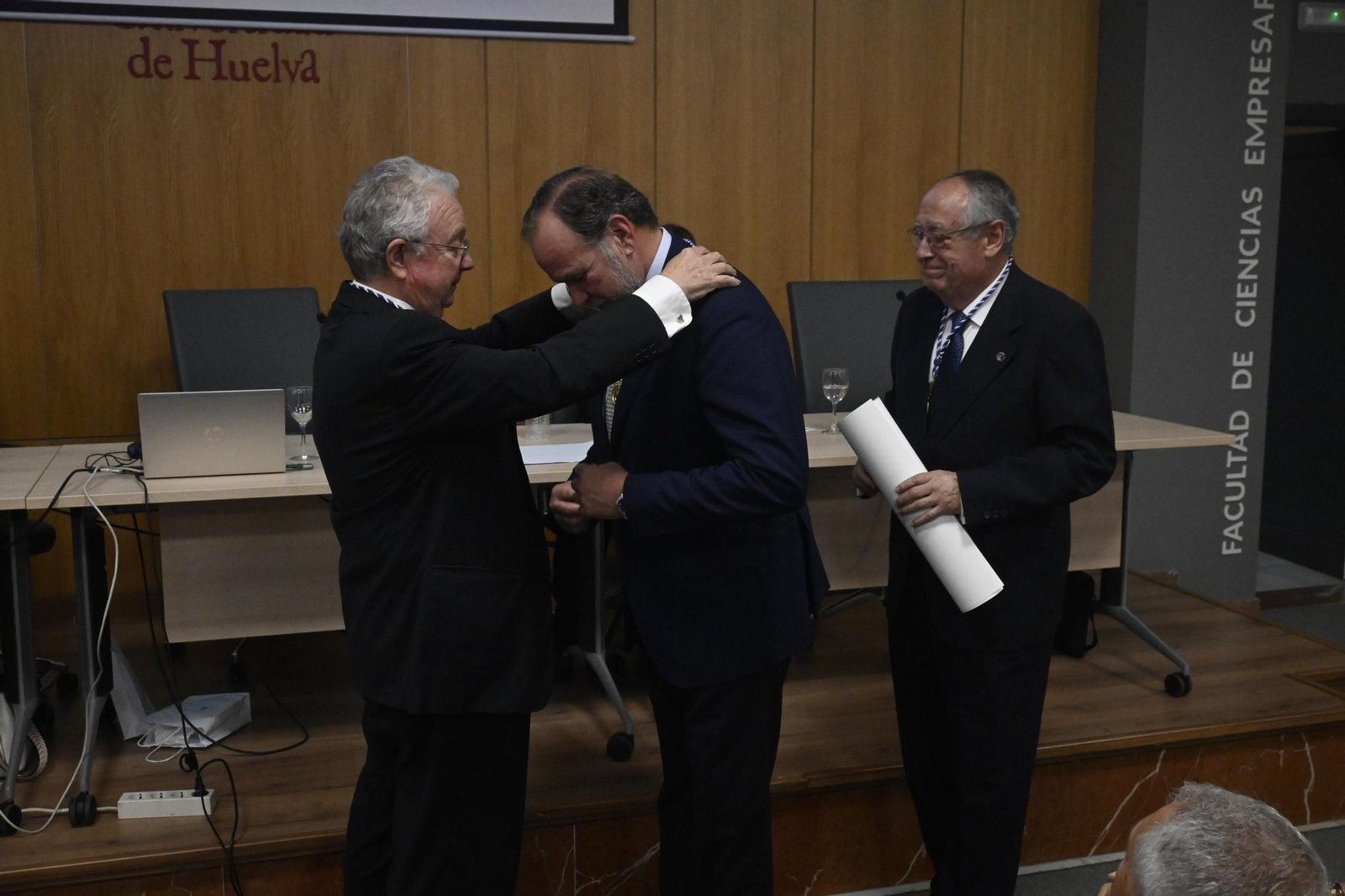 Acto de ingreso a la Academia de Ciencias, artes y Letras de Huelva de José Luis García Palacios