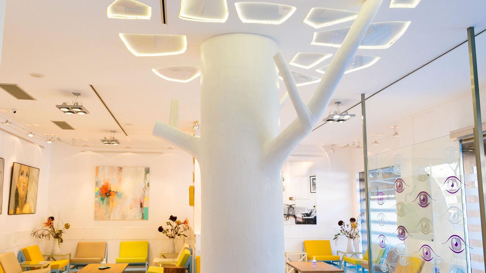 Interior del Centro Hospitalario.