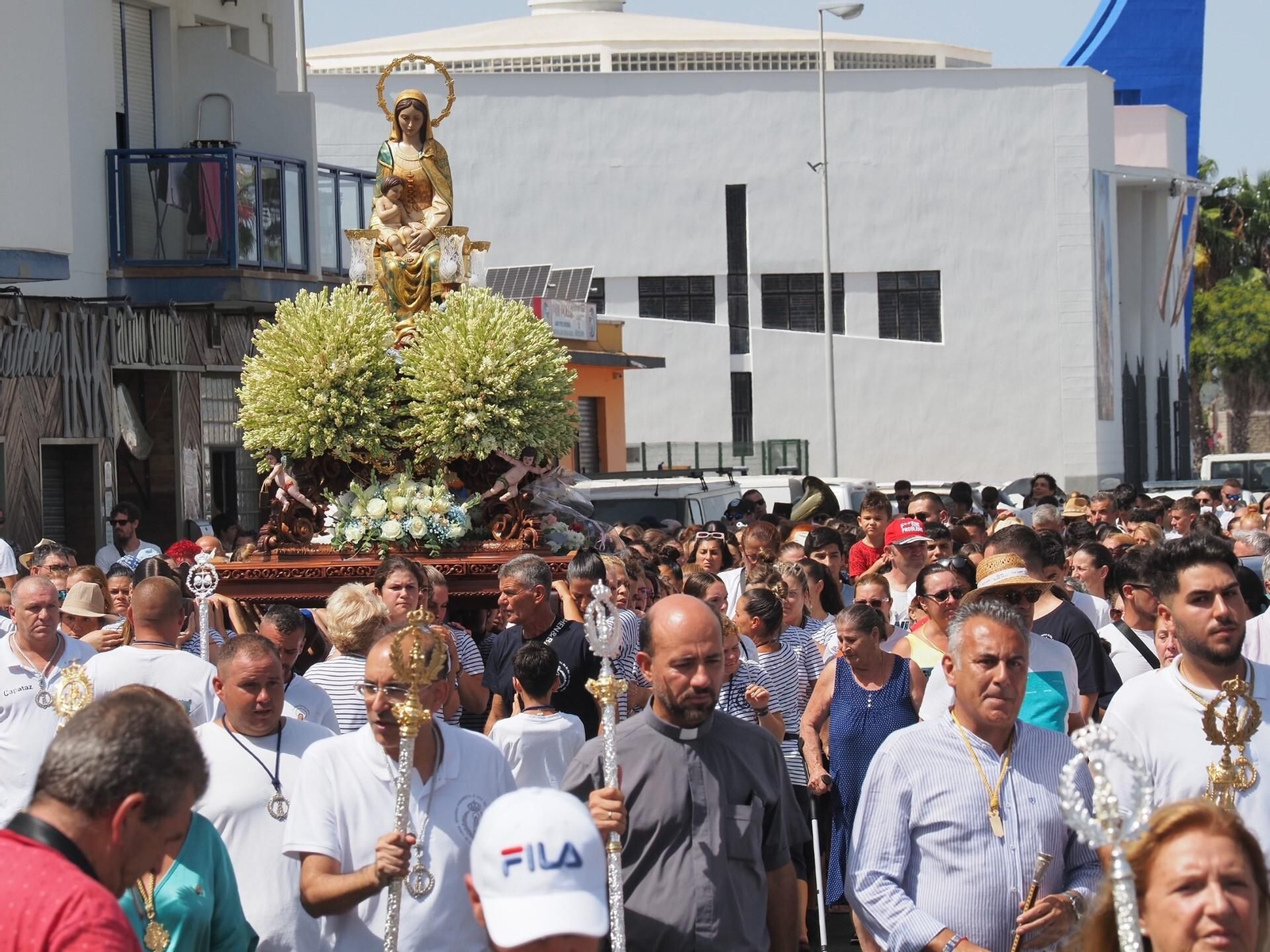 Las mejores imágenes de la procesión de la Virgen del Mar de Isla Cristina.