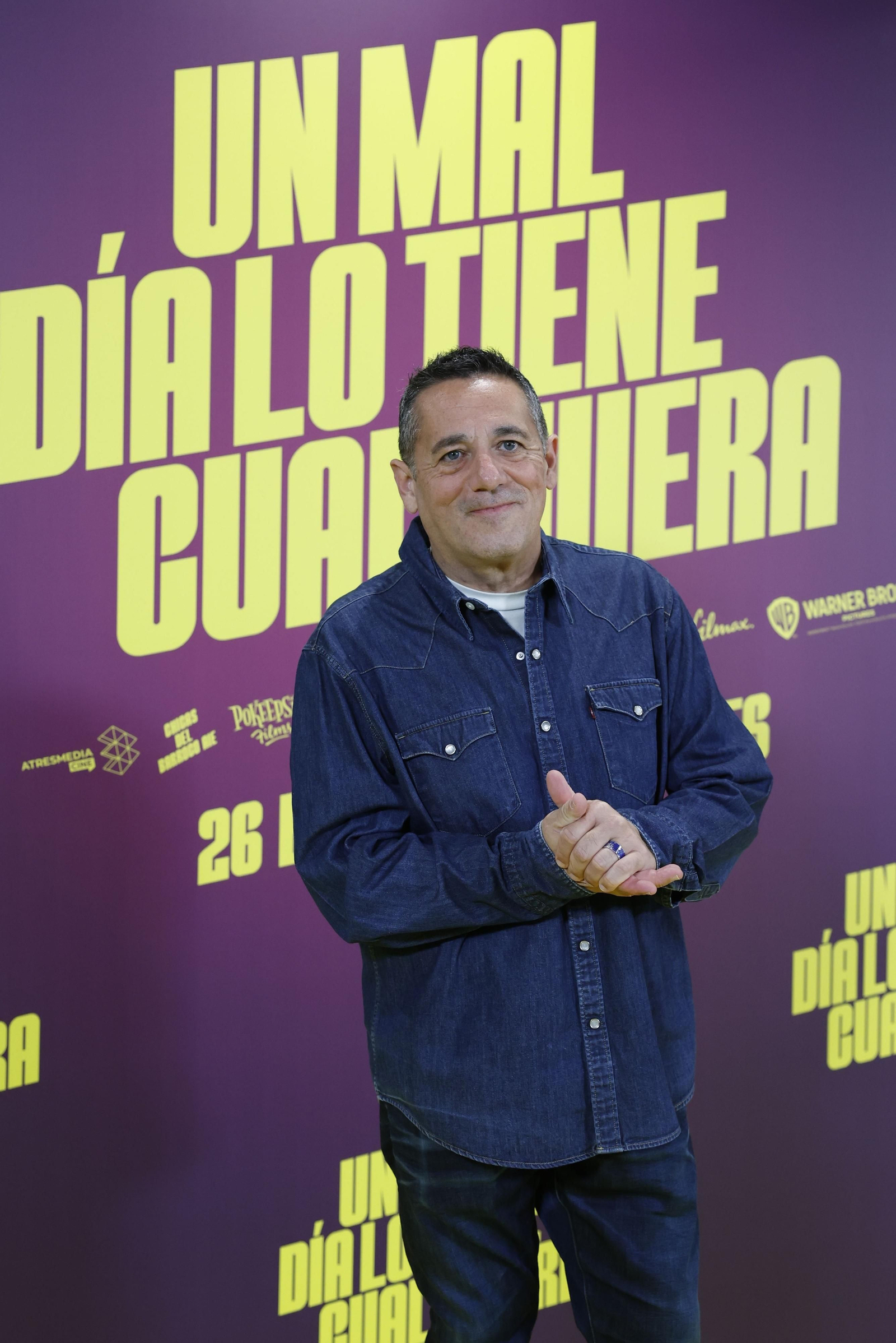 Pepón Nieto en un photocall en enero