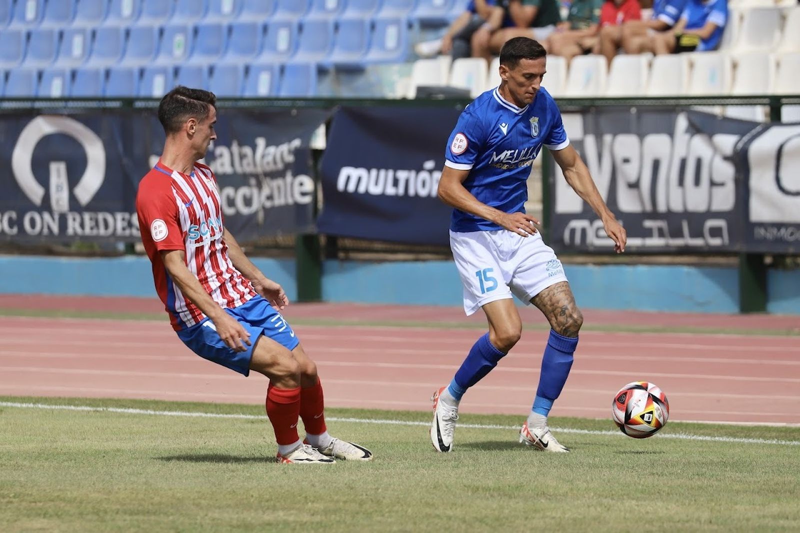 Las fotos de la victoria del Algeciras en Melilla