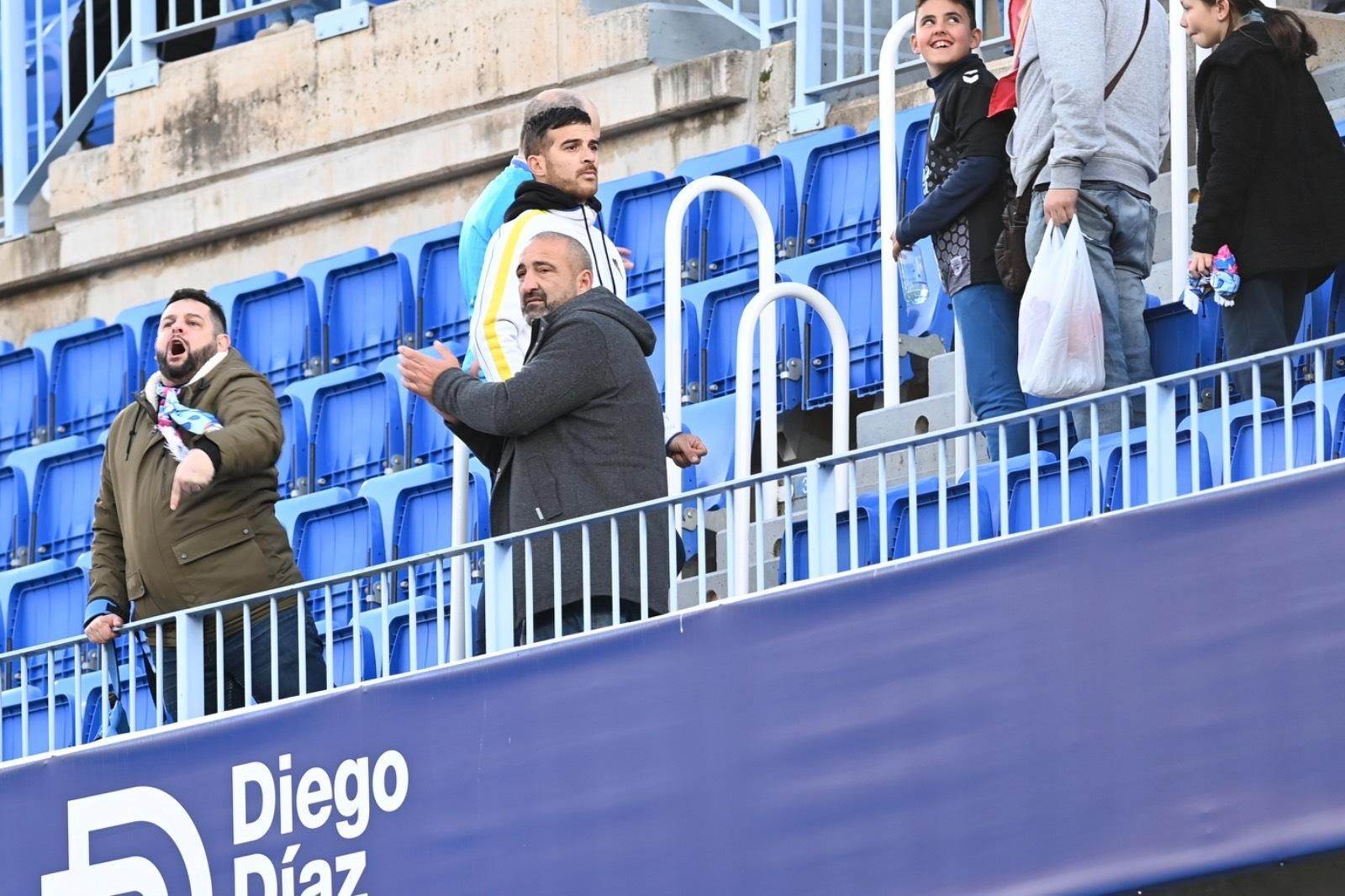 El Málaga CF - Burgos, en fotos