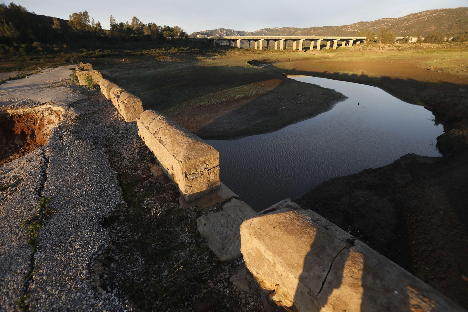 El embalse de Charco Redondo, en Los Barrios.