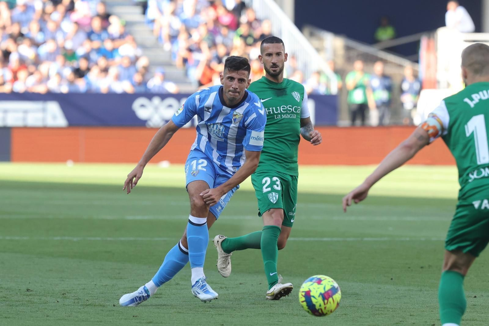 Las fotos del Málaga CF-Huesca