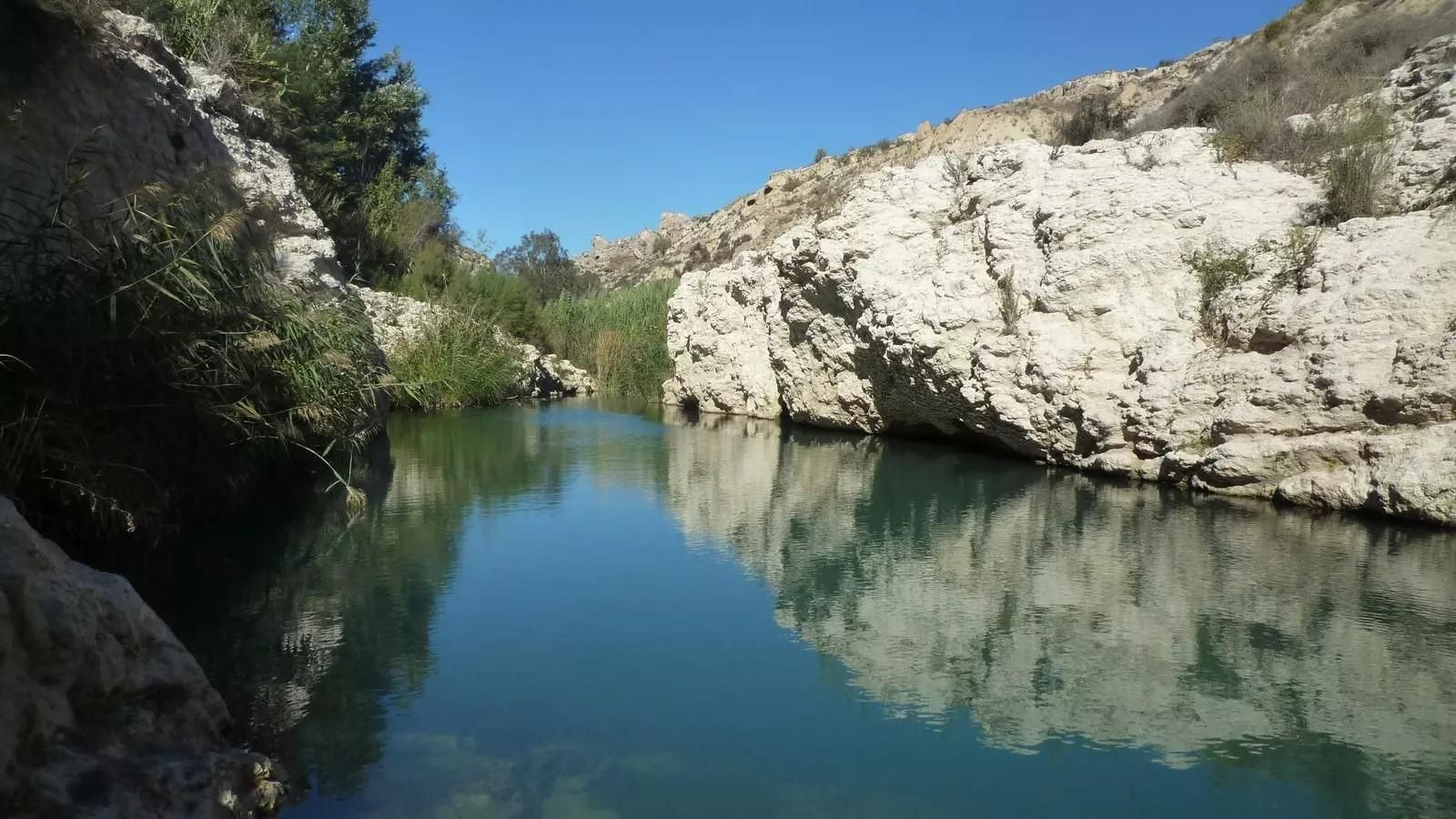Río Aguas, en Mojácar.