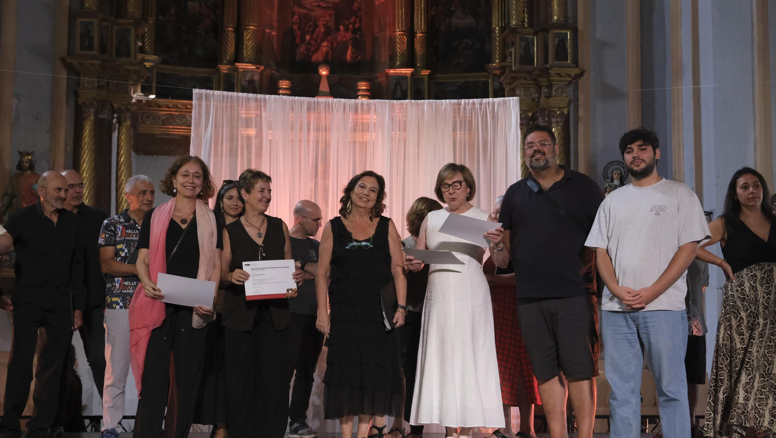 Entrega de diplomas a los alumnos de la Academia Musical del Festival de Vélez Blanco