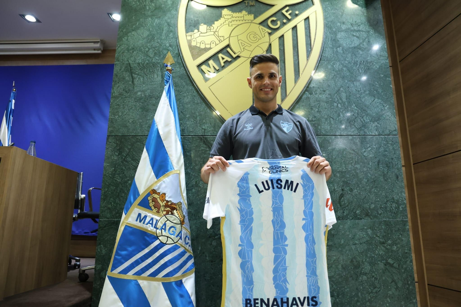 Luismi luce como malaguista