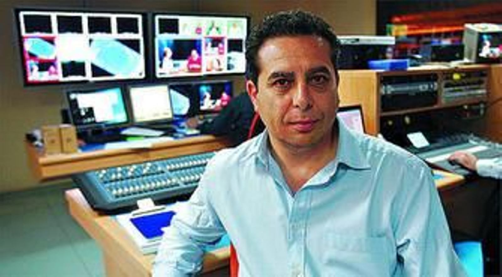 Juan Carlos Jiménez Laz, en las instalaciones de Onda Cádiz.