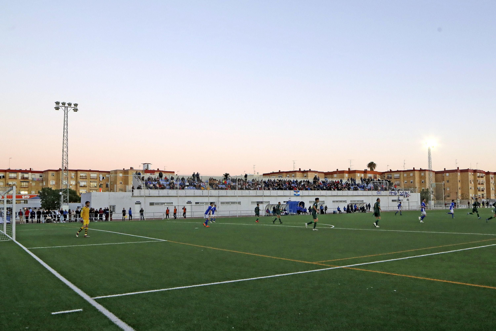 Partido entre Xerez CD y Betis Deportivo en Complejo Deportivo La Granja