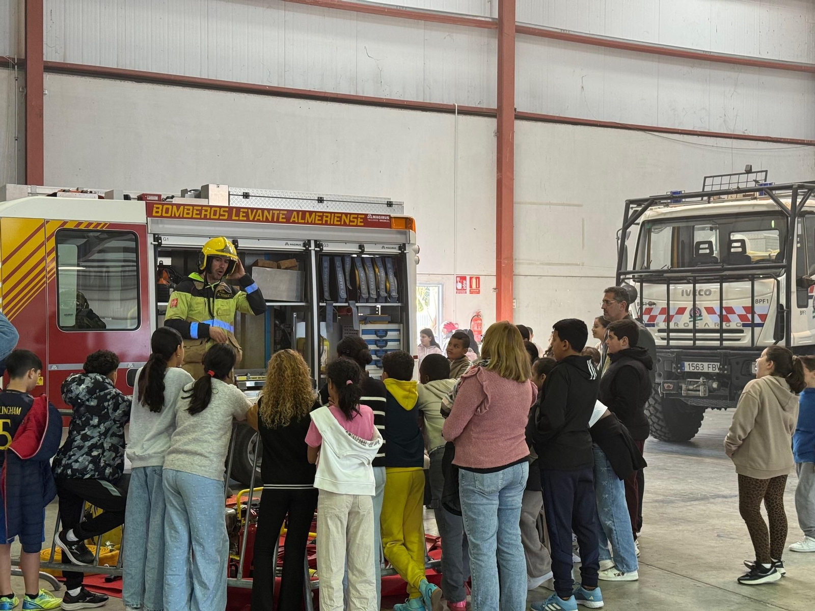 La Semana de la Prevención de Incendios ha desembarcado este viernes en Campohermoso.