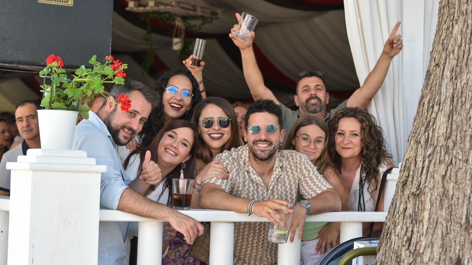 Búscate en las fotos del sábado en la Feria de Los Barrios 2023