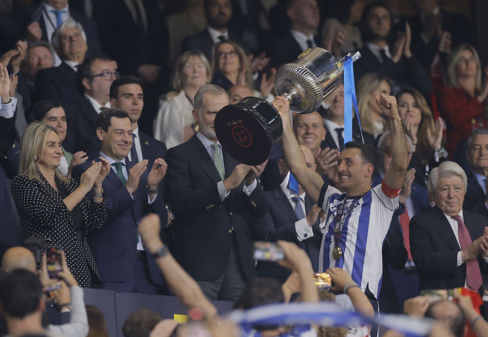 Las fotos de la final de la Copa del Rey Atlético de Madrid - Real Sociedad