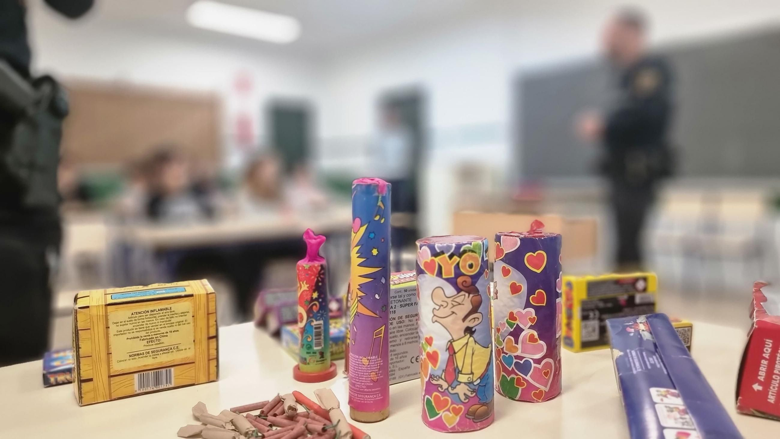 Petardos, en una imagen de archivo.