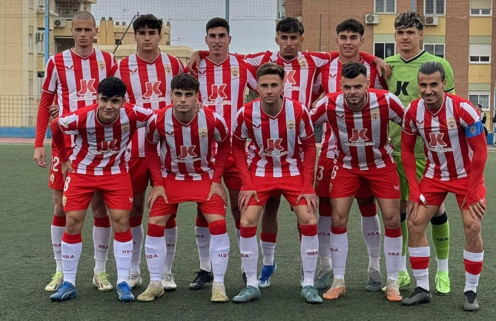 Once presentado por el conjunto rojiblanco en su visita al Maracena.