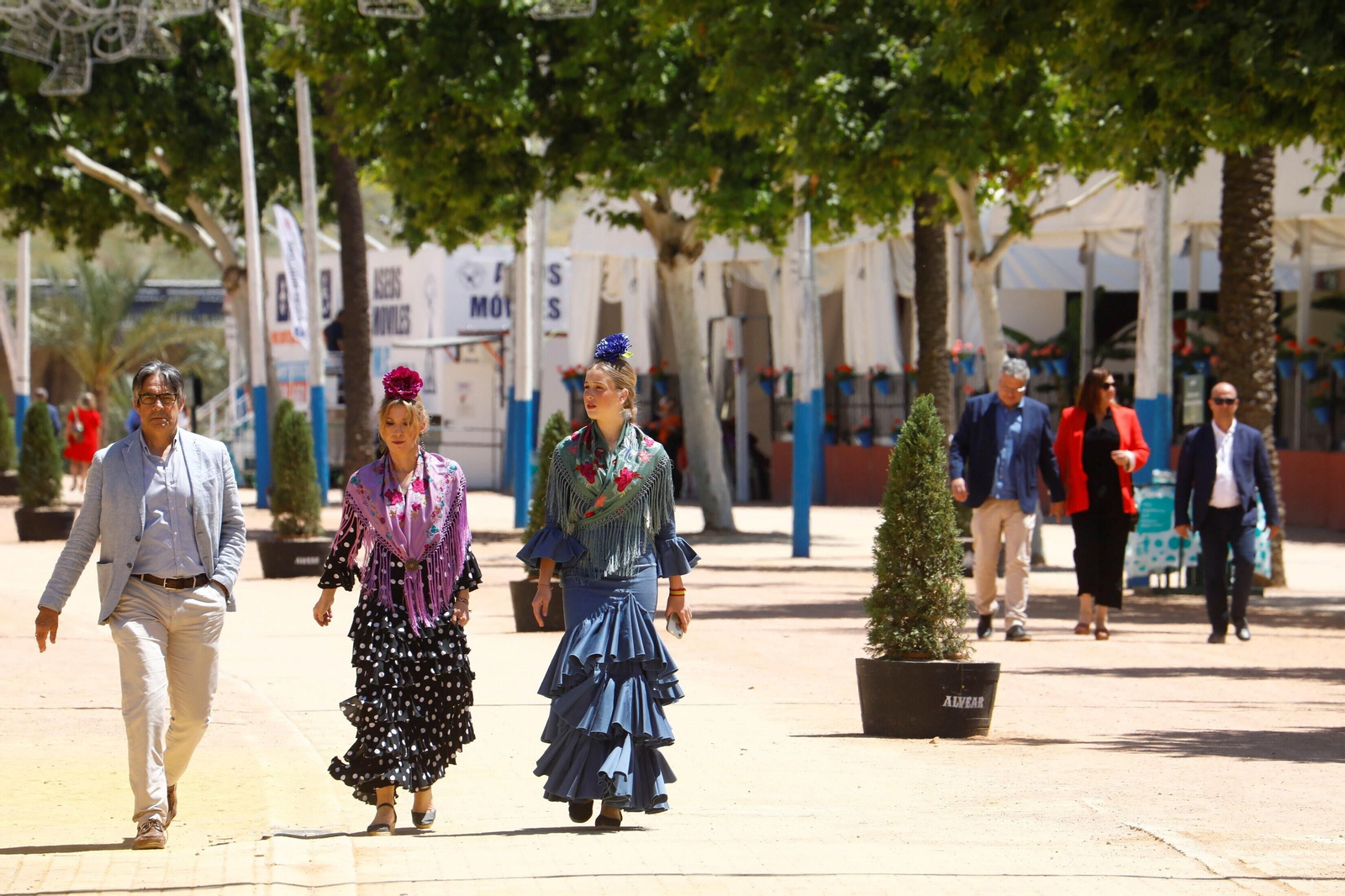 Las imágenes del miércoles en la Feria de Córdoba