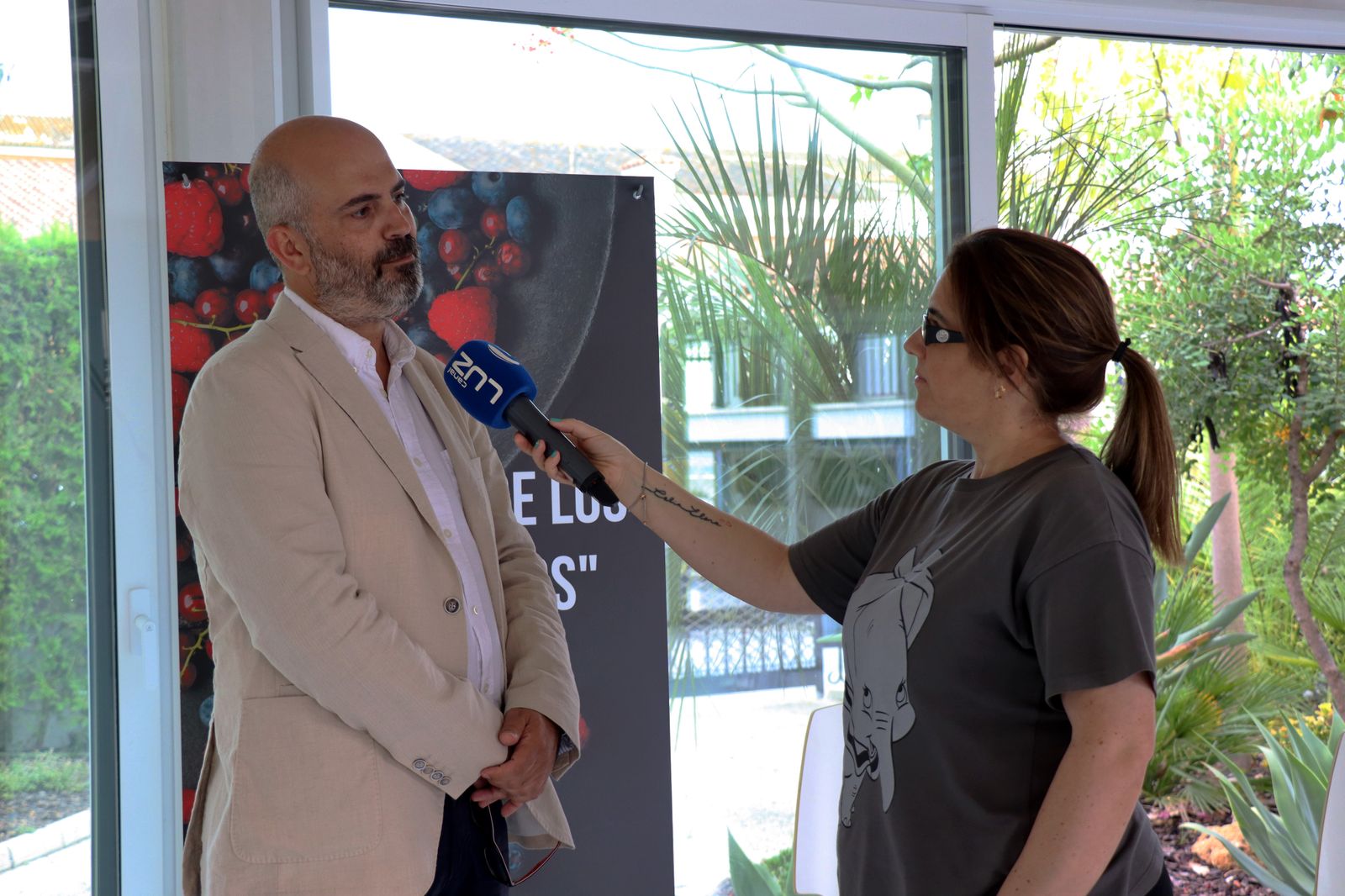 Imágenes de la recepción en la "Noche de los Frutos Rojos"