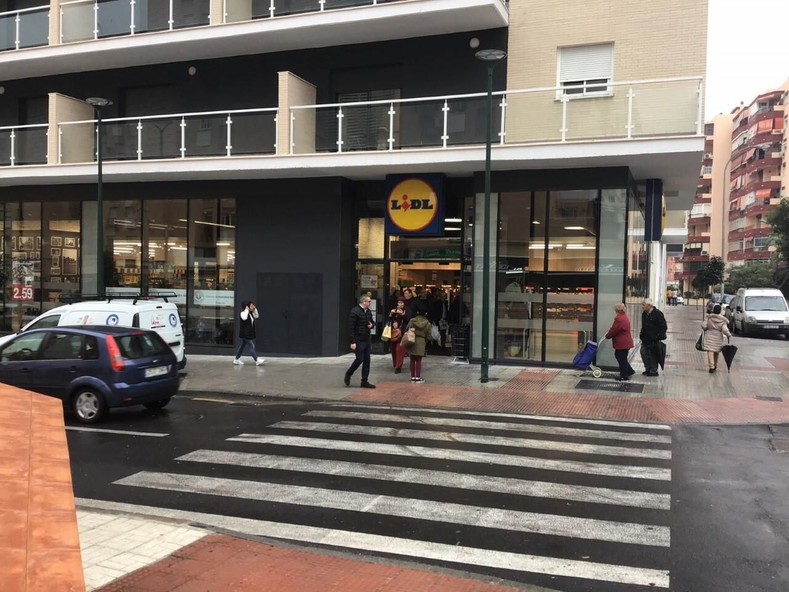 La nueva tienda de Lidl en calle Gerona La nueva tienda de Lidl en calle Gerona