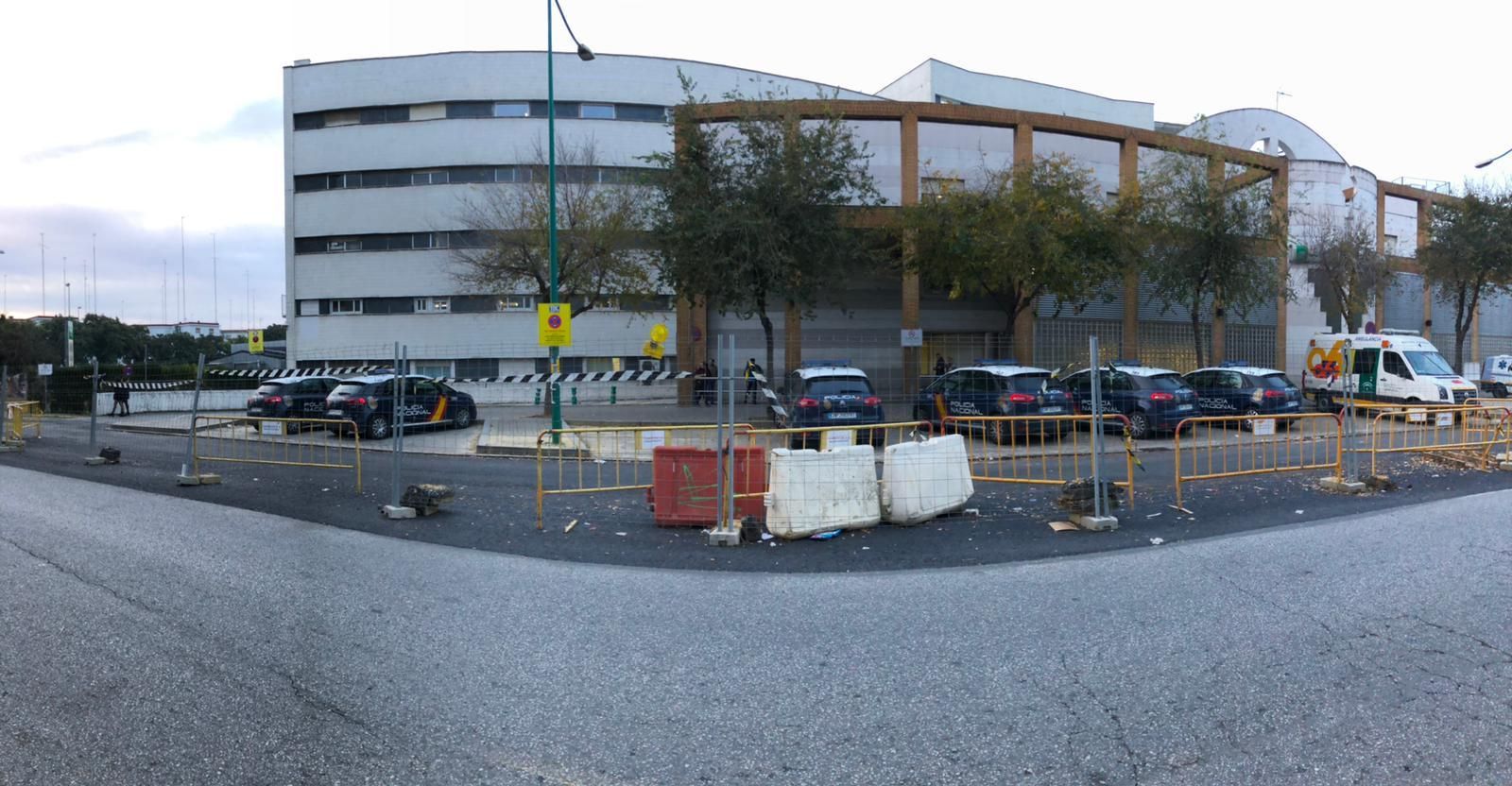 La puerta de Urgencias del Hospital Macarena.