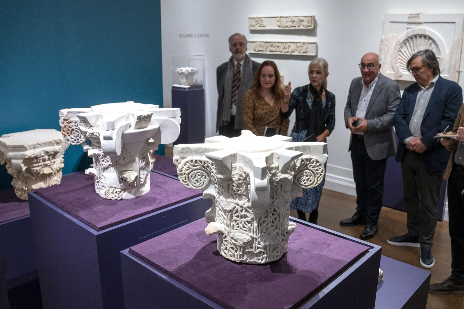 Las imágenes de la inauguración de la exposición sobre Medina Azahara en Nueva York