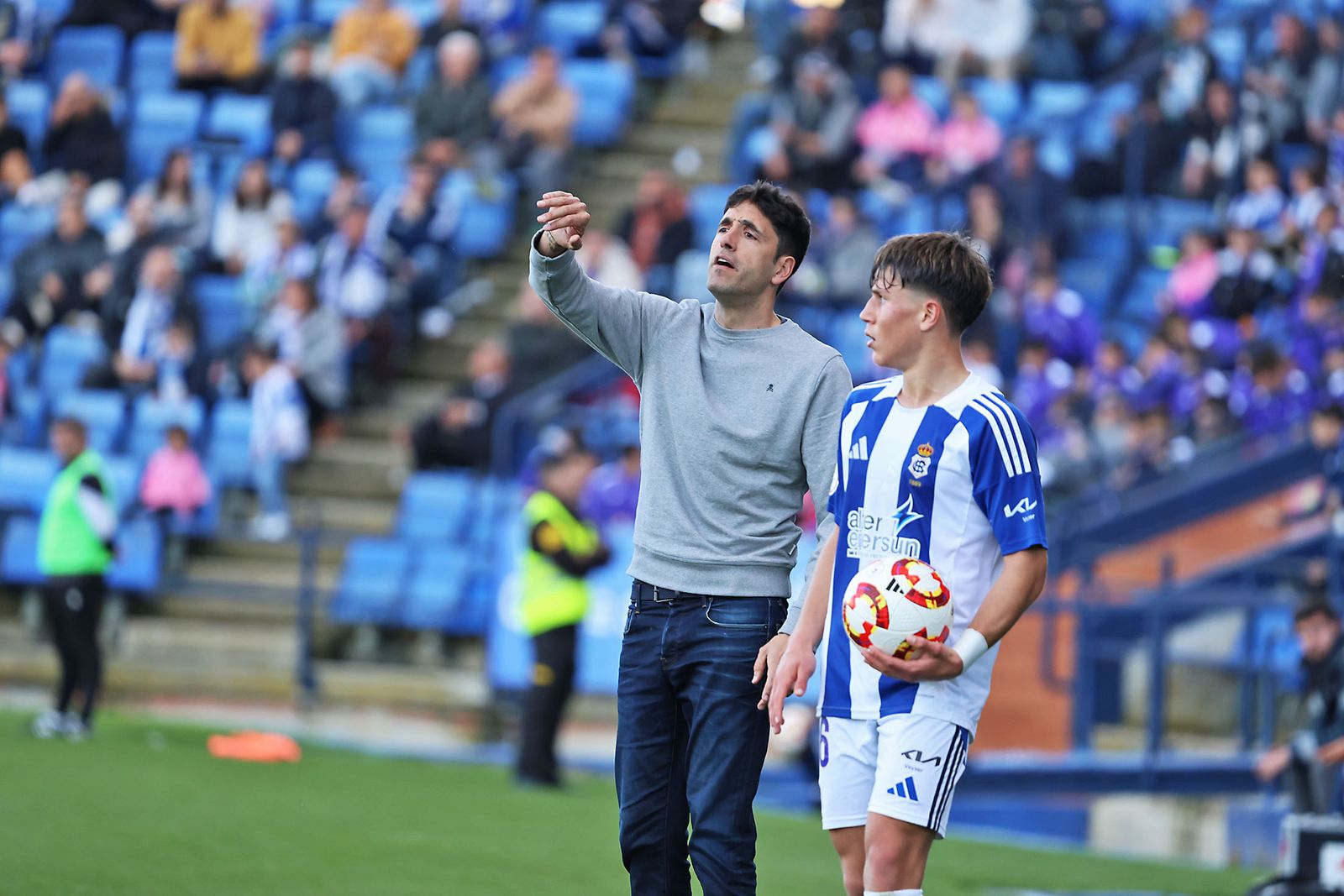 Las imágenes del encuentro entre el Recreativo de Huelva y el Ceuta