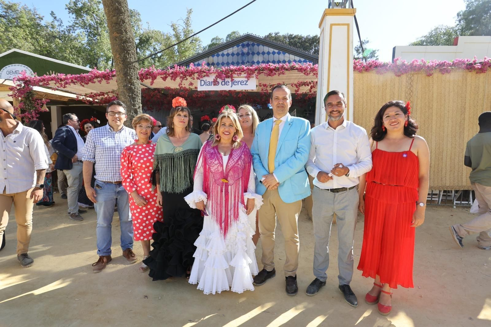 Jueves de Feria de Jerez 2023 en la caseta de Diario de Jerez