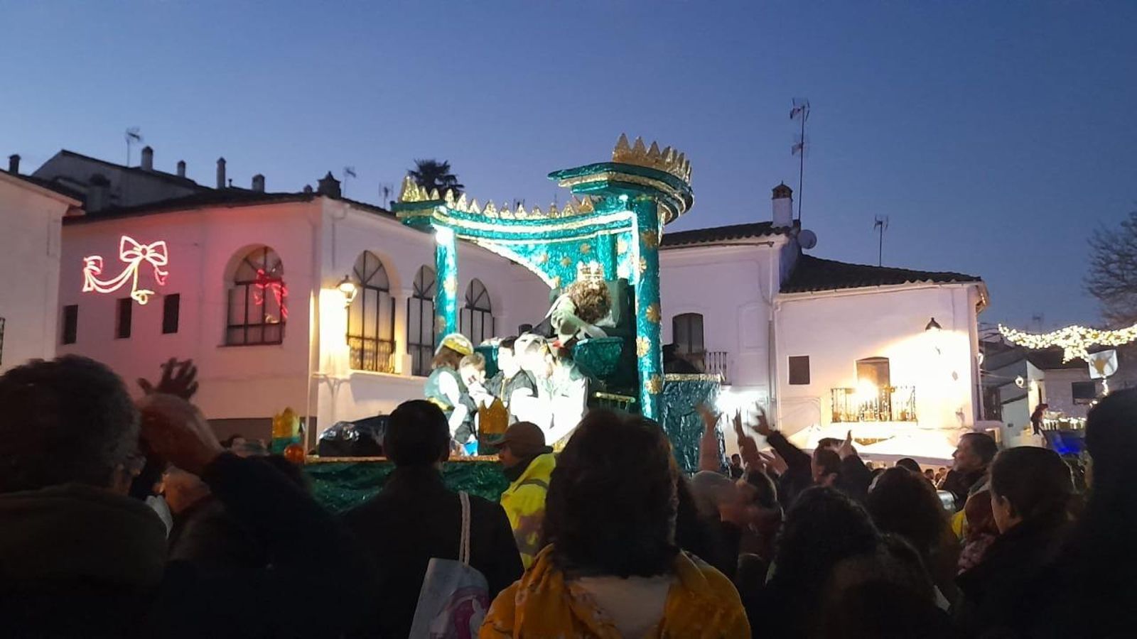 Cabalgata de Reyes Magos en Fuenteheridos.