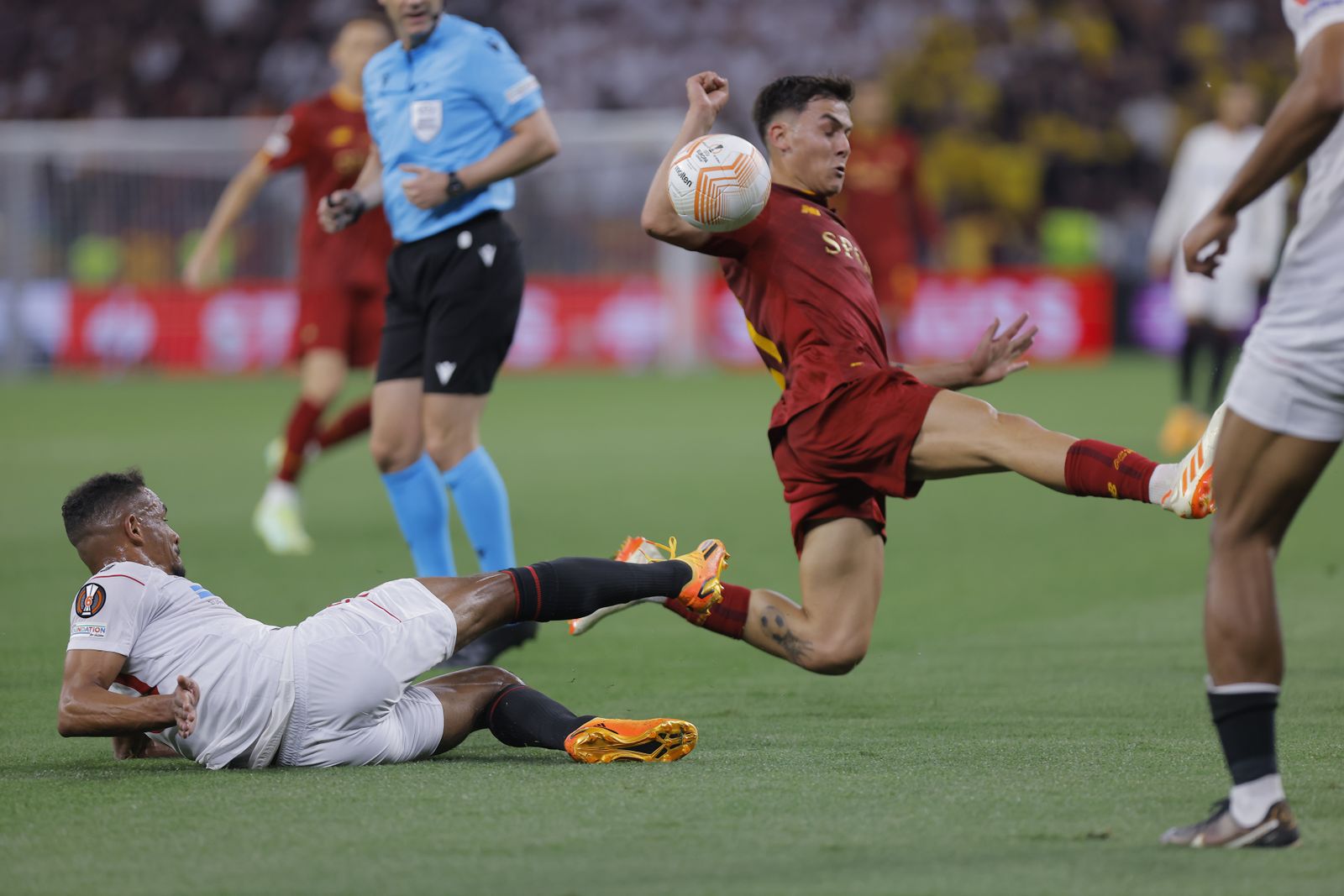 Las imágenes del Sevilla-Roma