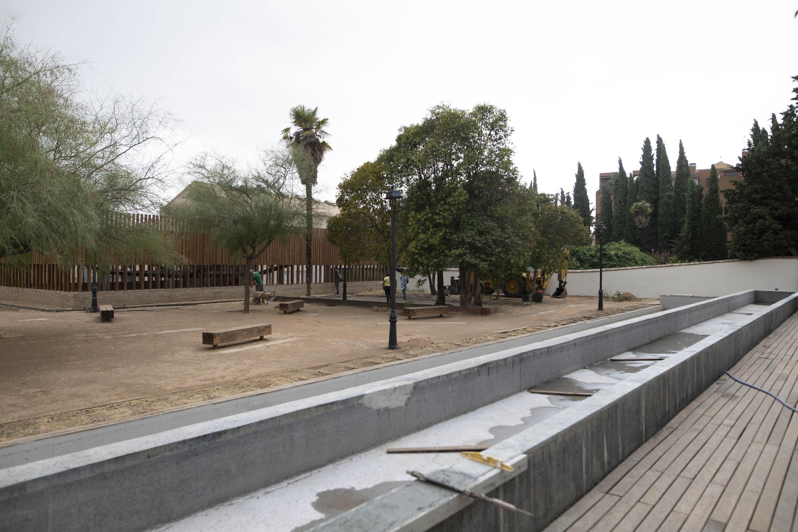 El parque zen del Realejo abrirá a final de septiembre tras su remodelación