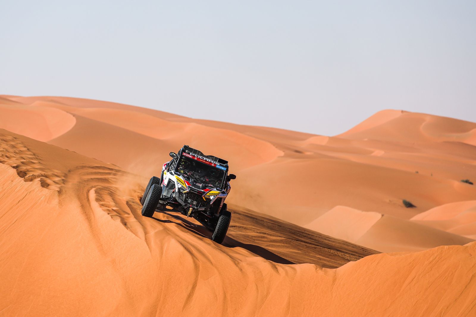 Las mejores fotos del Dakar por las dunas