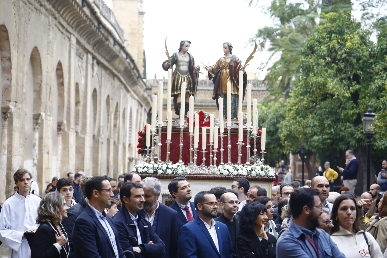La peregrinación de los Santos Mártires de Córdoba, en imágenes