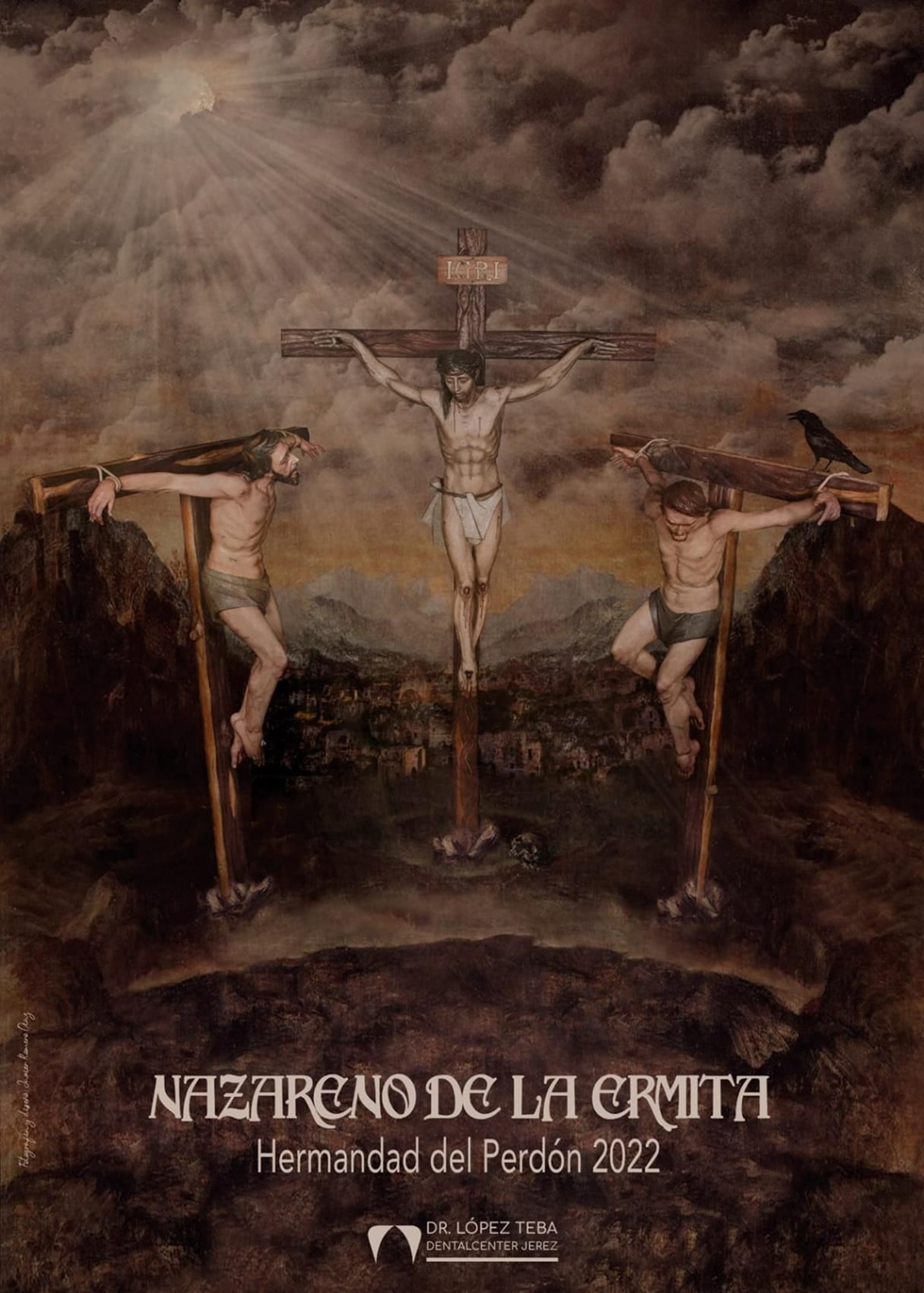 Cartel de la hermandad de este año de 2022 obra de Javier Romero Díaz.