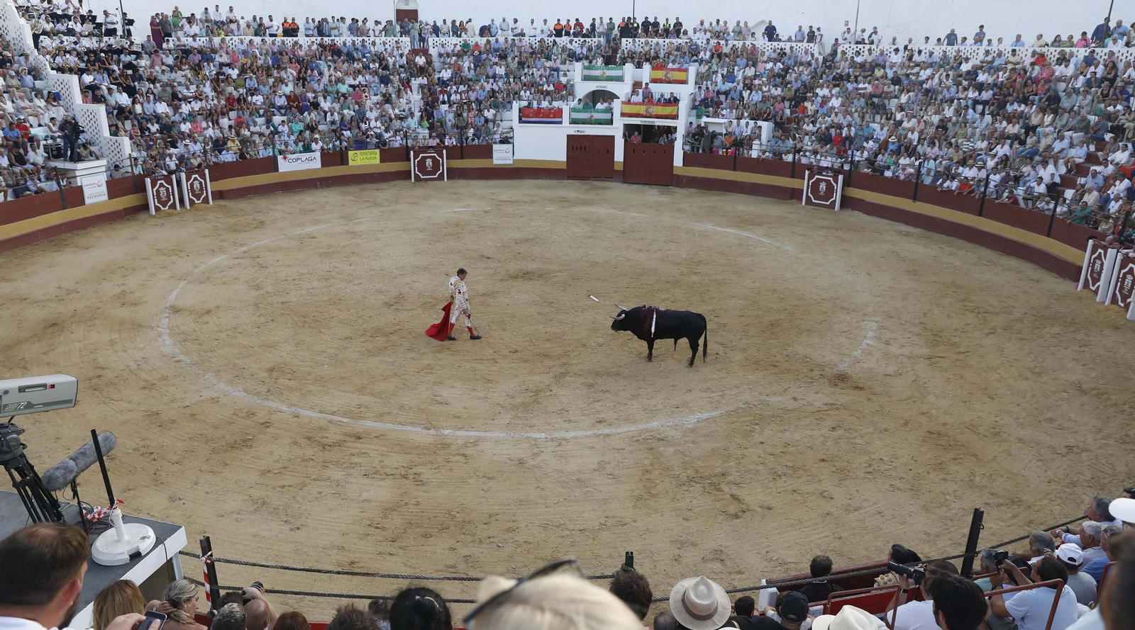 Fotos de la encerrona de Manuel Escribano en Tarifa