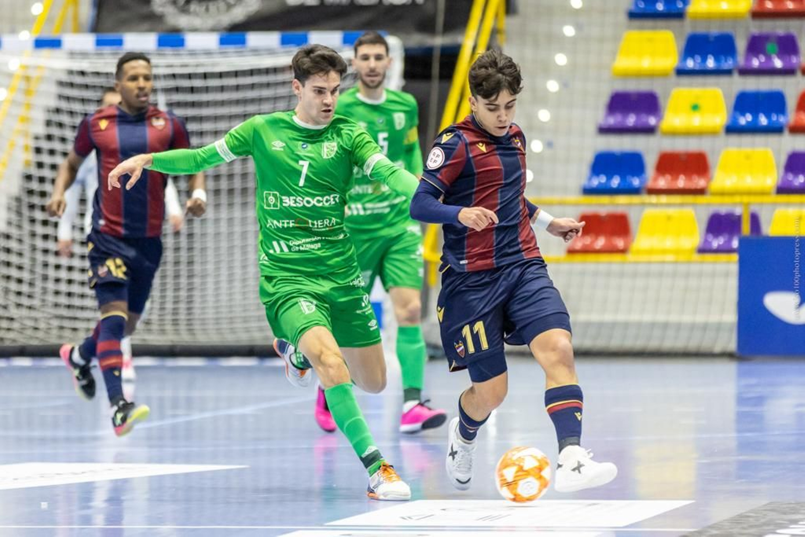 El BeSoccer UMA Antequera - Levante, en imágenes