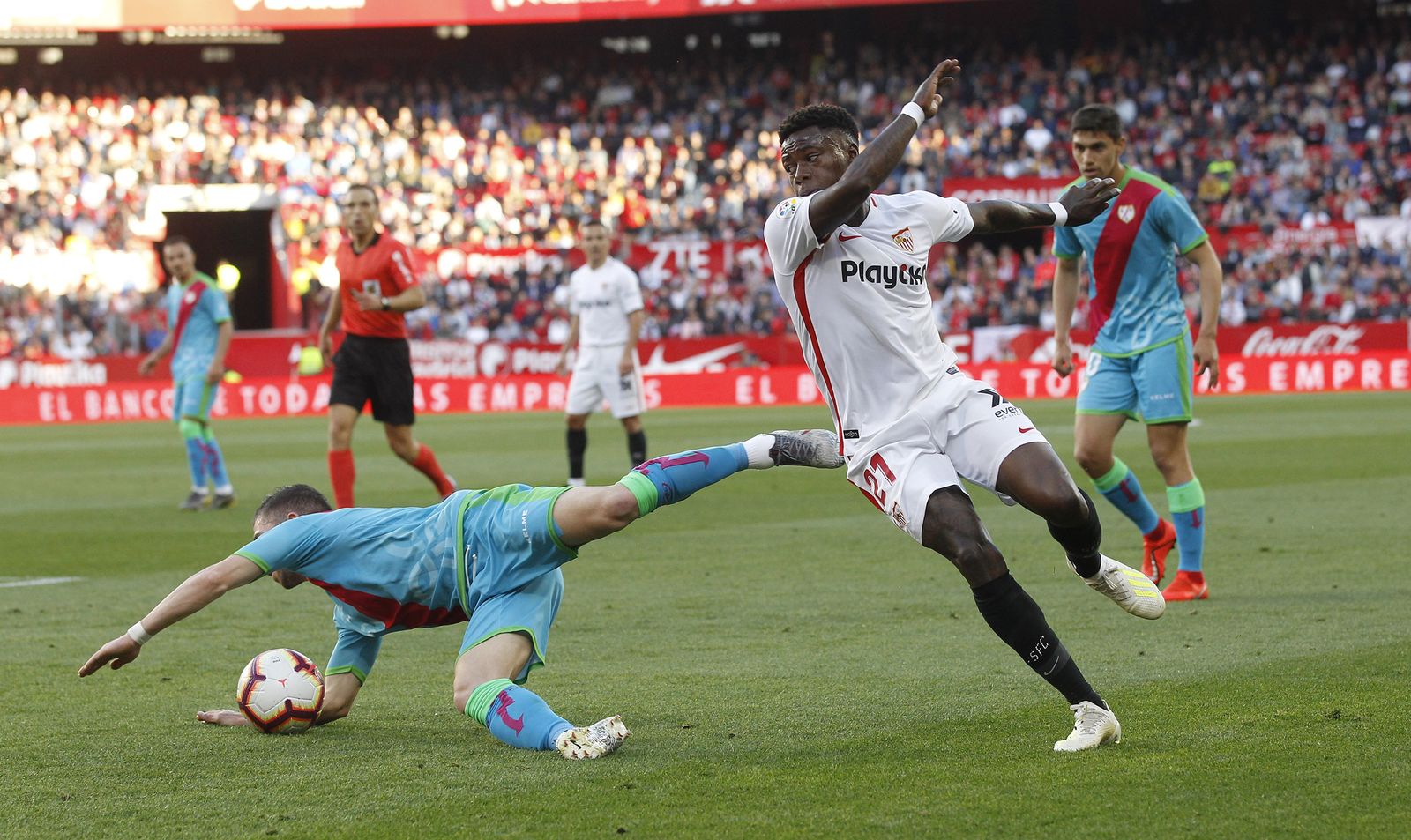 Todas las fotos del Sevilla-Rayo Vallecano