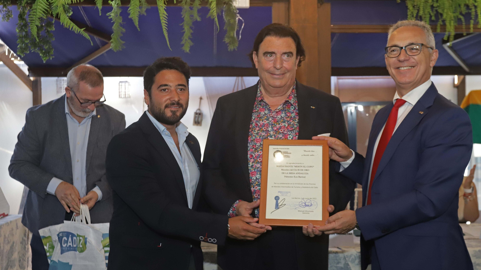 Fotos de la entrega de los premios de Mando Intermedios de Turismo y Hostelería en Palmones