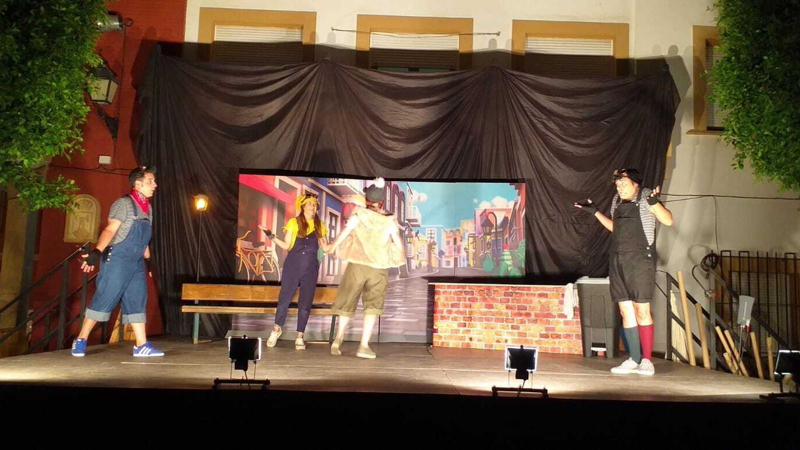 'La Banda de los Mocosos' actuó este miércoles en Huércal de Almería