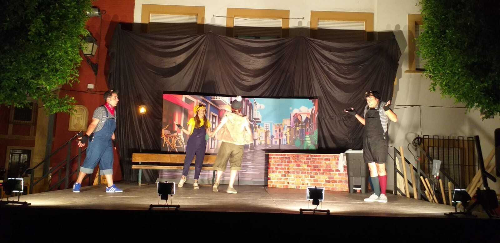 'La Banda de los Mocosos' actuó este miércoles en Huércal de Almería