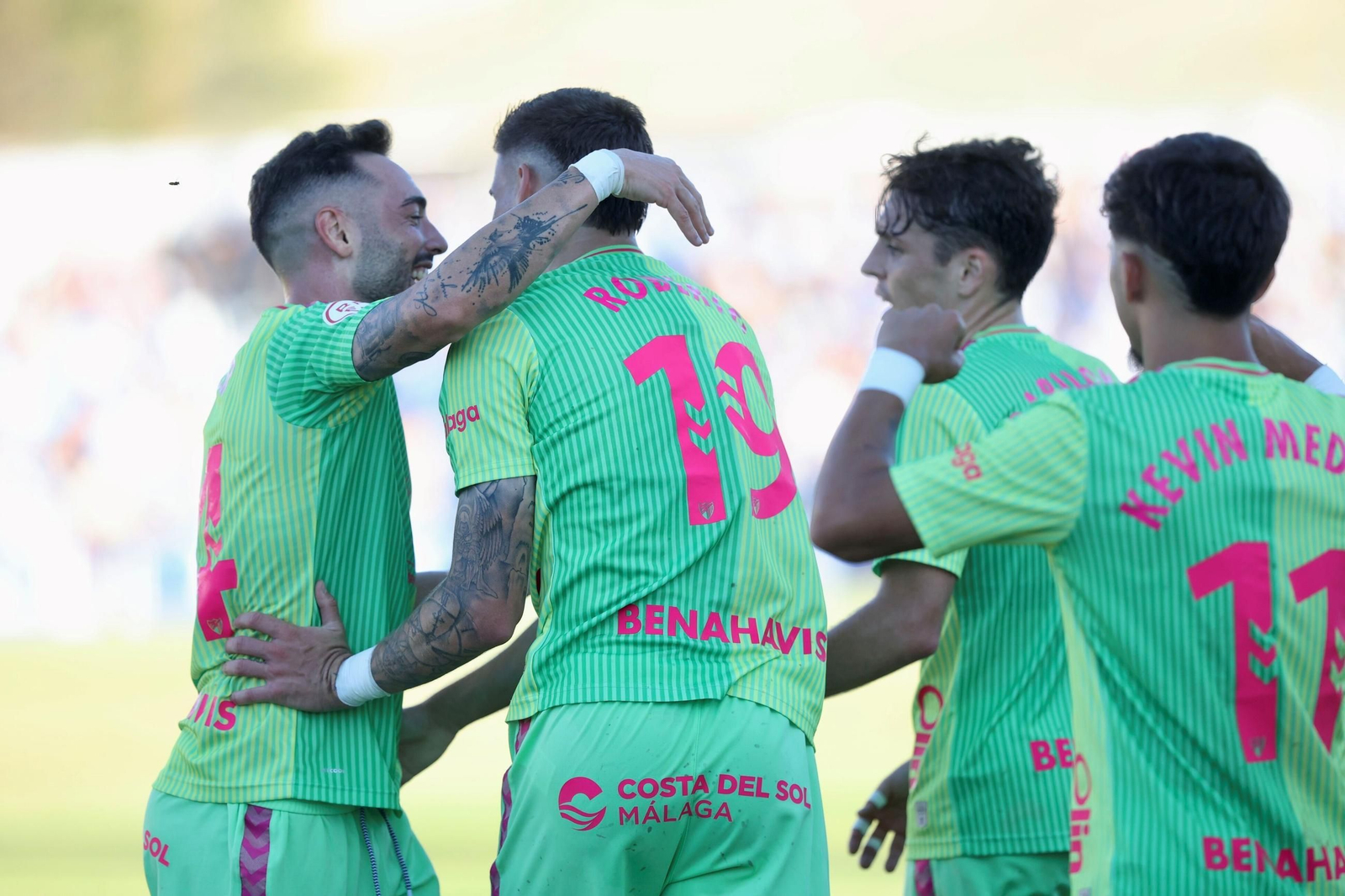 Roberto, su paso por el Málaga CF en fotos